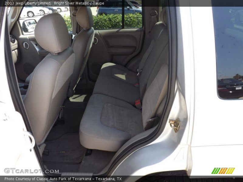 Bright Silver Metallic / Taupe 2003 Jeep Liberty Limited