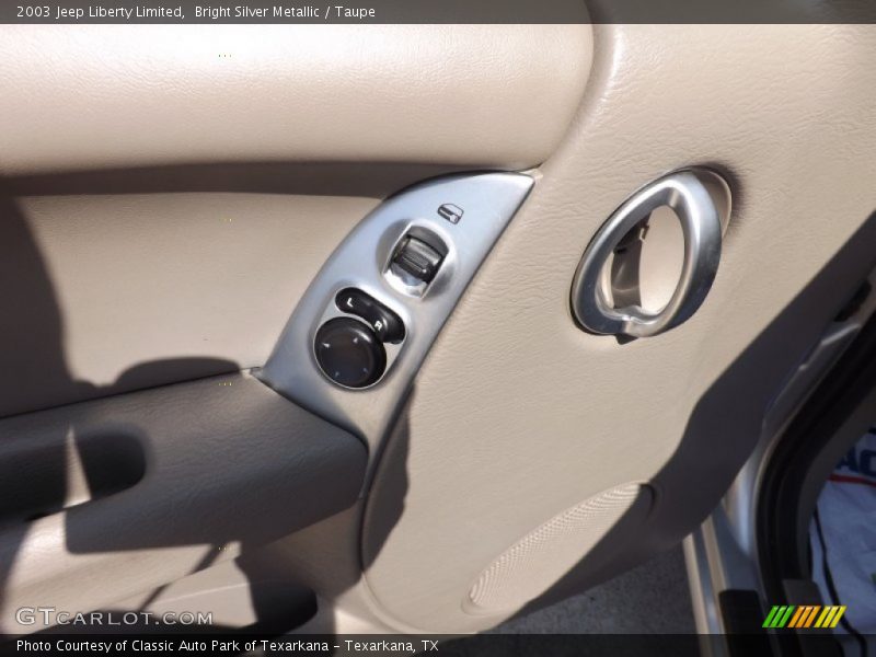 Bright Silver Metallic / Taupe 2003 Jeep Liberty Limited