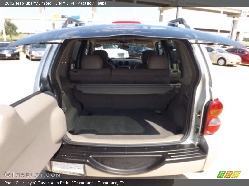 Bright Silver Metallic / Taupe 2003 Jeep Liberty Limited