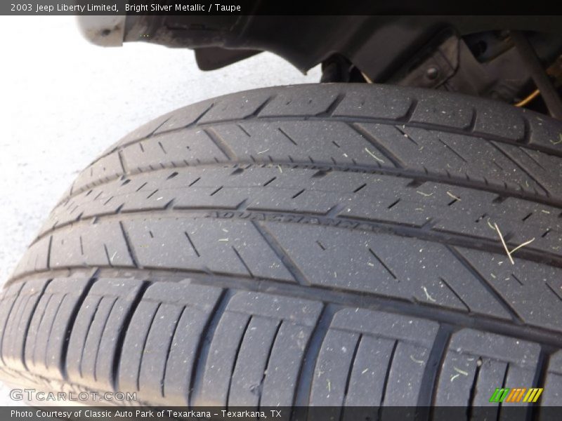Bright Silver Metallic / Taupe 2003 Jeep Liberty Limited