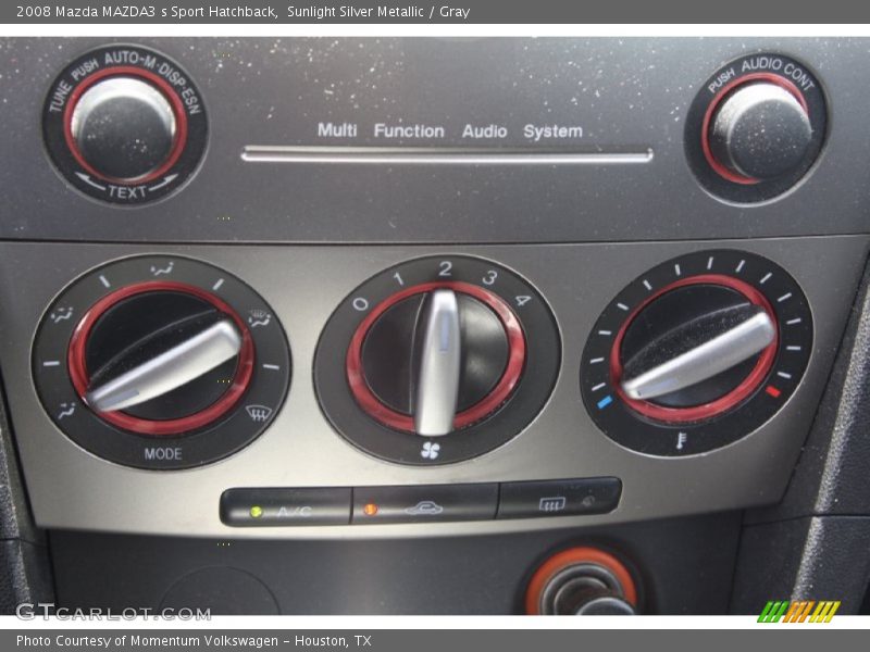 Sunlight Silver Metallic / Gray 2008 Mazda MAZDA3 s Sport Hatchback