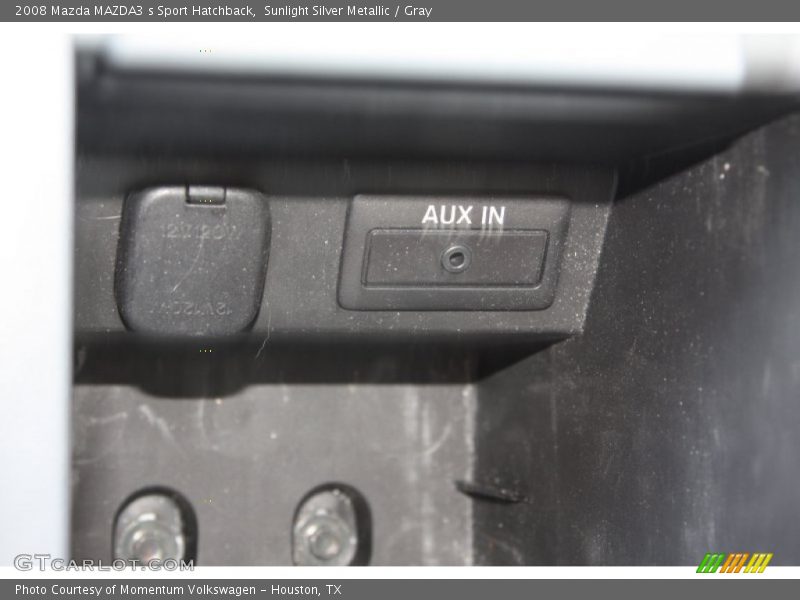 Sunlight Silver Metallic / Gray 2008 Mazda MAZDA3 s Sport Hatchback