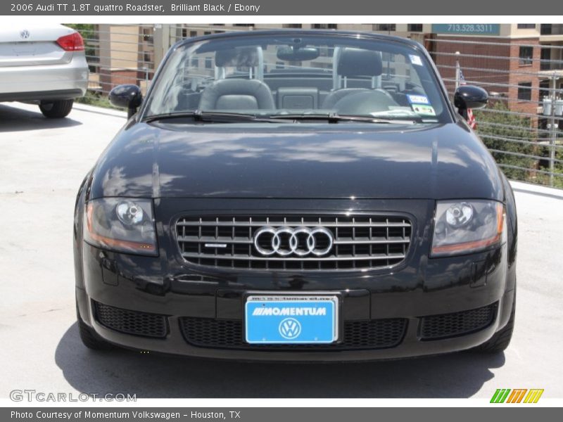 Brilliant Black / Ebony 2006 Audi TT 1.8T quattro Roadster