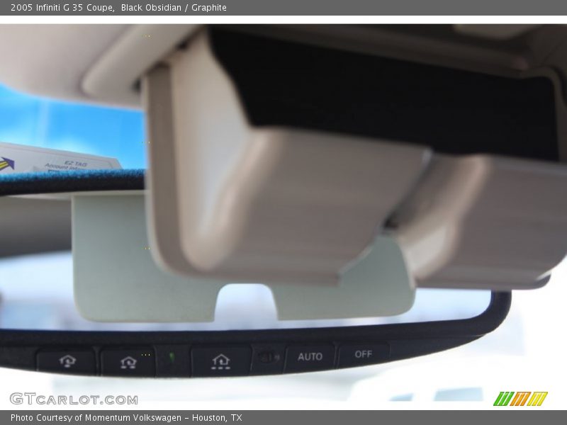 Black Obsidian / Graphite 2005 Infiniti G 35 Coupe