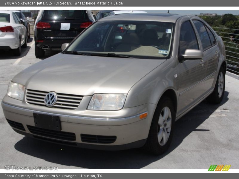 Wheat Beige Metallic / Beige 2004 Volkswagen Jetta GLS TDI Sedan