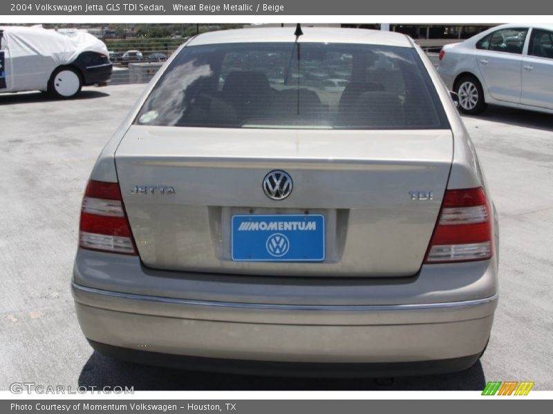 Wheat Beige Metallic / Beige 2004 Volkswagen Jetta GLS TDI Sedan