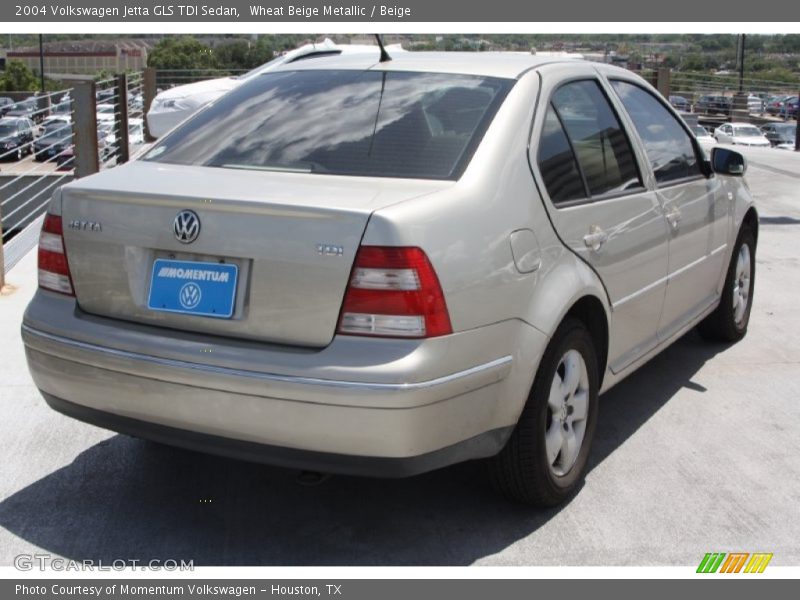 Wheat Beige Metallic / Beige 2004 Volkswagen Jetta GLS TDI Sedan