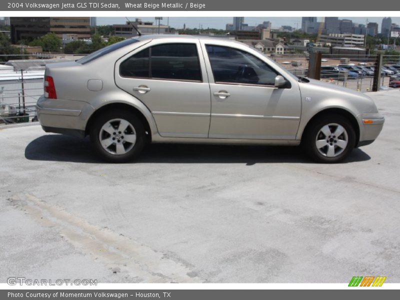 Wheat Beige Metallic / Beige 2004 Volkswagen Jetta GLS TDI Sedan