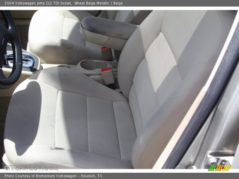 Wheat Beige Metallic / Beige 2004 Volkswagen Jetta GLS TDI Sedan