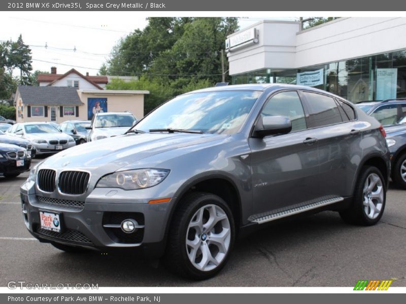 Space Grey Metallic / Black 2012 BMW X6 xDrive35i