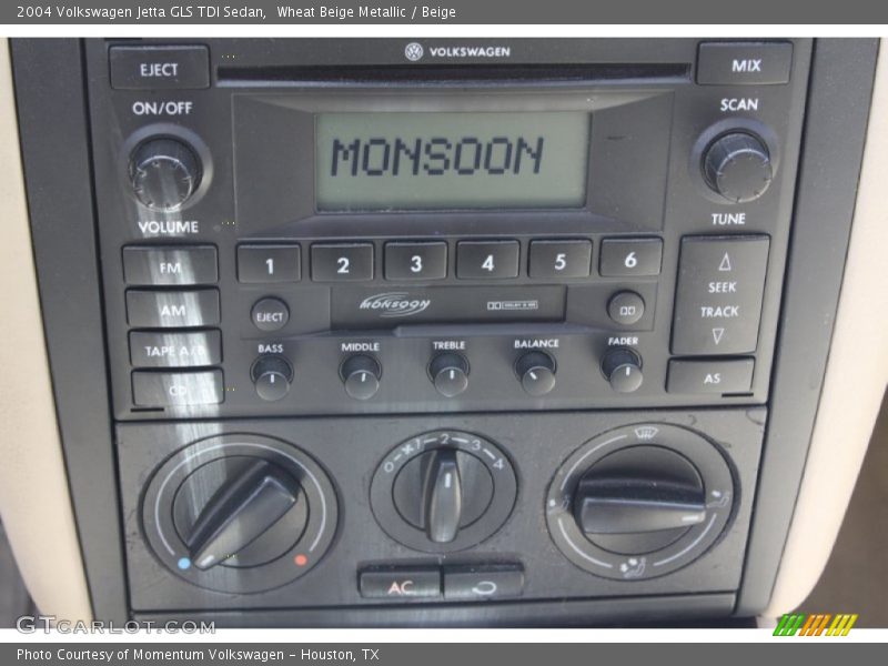 Wheat Beige Metallic / Beige 2004 Volkswagen Jetta GLS TDI Sedan