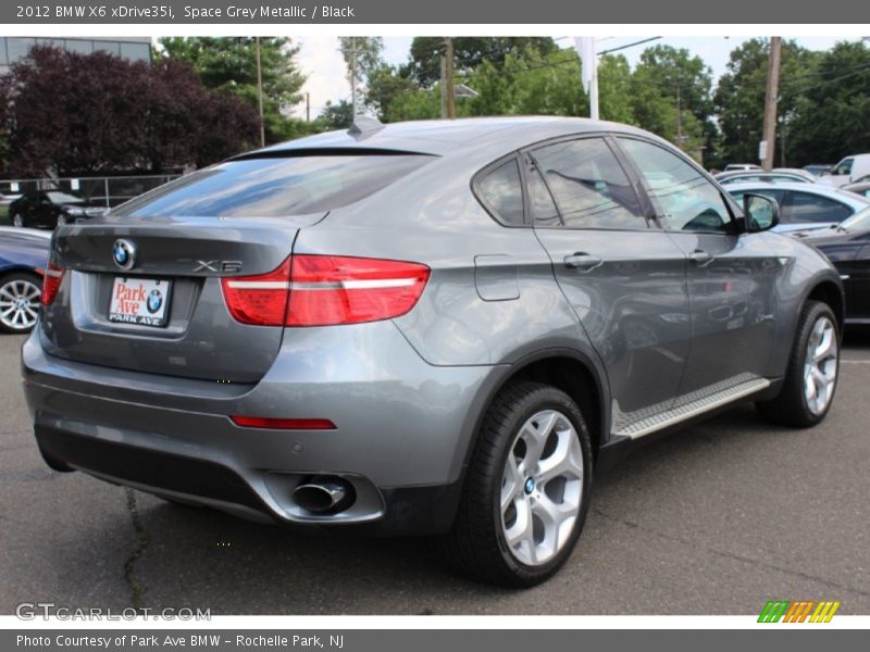 Space Grey Metallic / Black 2012 BMW X6 xDrive35i