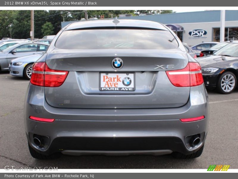 Space Grey Metallic / Black 2012 BMW X6 xDrive35i