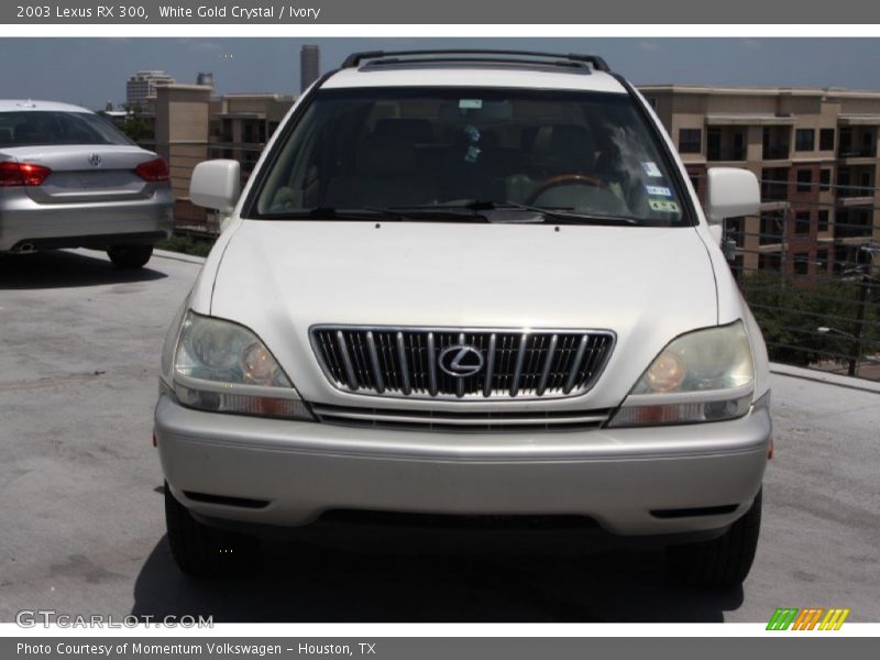 White Gold Crystal / Ivory 2003 Lexus RX 300