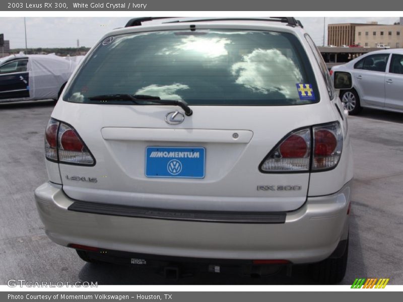 White Gold Crystal / Ivory 2003 Lexus RX 300