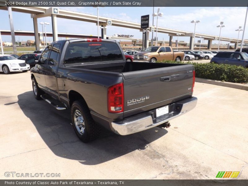 Graphite Metallic / Dark Slate Gray 2004 Dodge Ram 2500 SLT Quad Cab