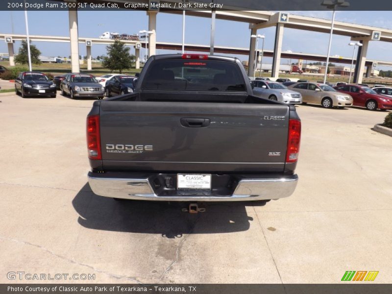 Graphite Metallic / Dark Slate Gray 2004 Dodge Ram 2500 SLT Quad Cab