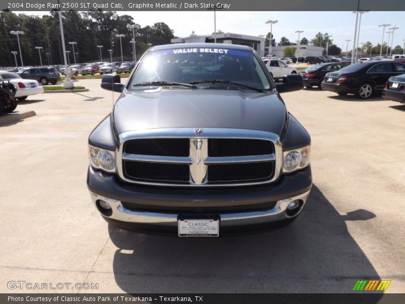 Graphite Metallic / Dark Slate Gray 2004 Dodge Ram 2500 SLT Quad Cab
