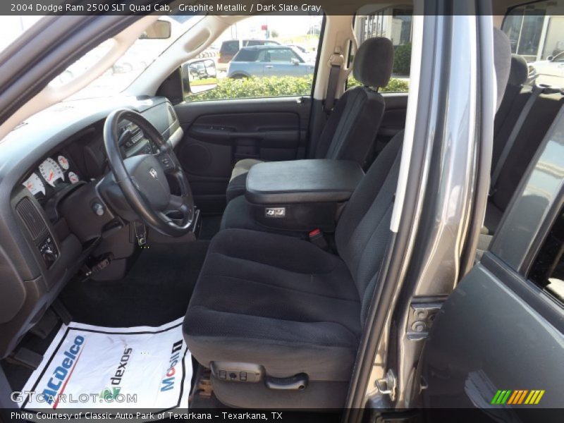 Graphite Metallic / Dark Slate Gray 2004 Dodge Ram 2500 SLT Quad Cab