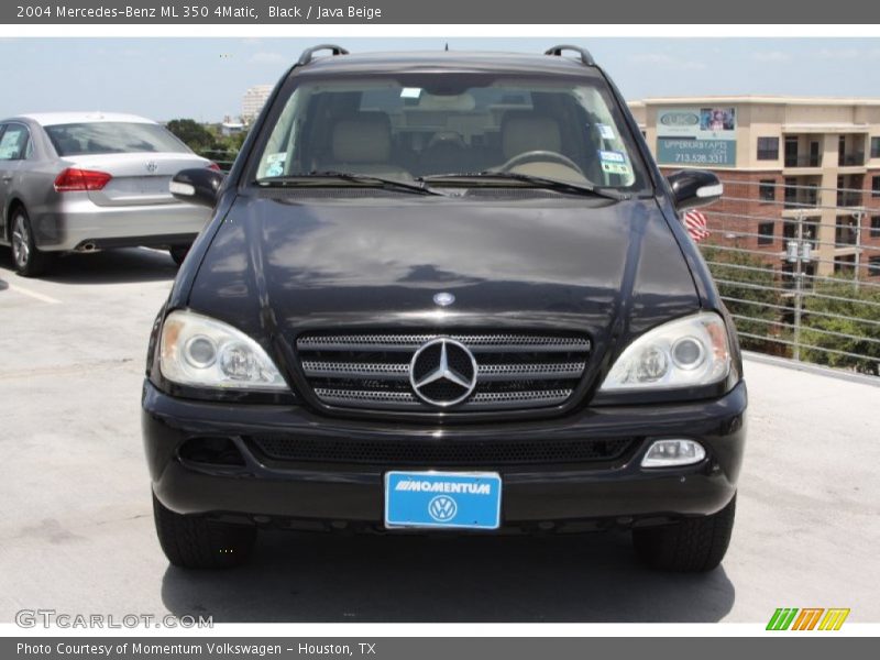 Black / Java Beige 2004 Mercedes-Benz ML 350 4Matic
