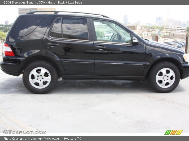 Black / Java Beige 2004 Mercedes-Benz ML 350 4Matic