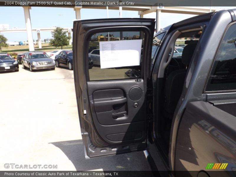 Graphite Metallic / Dark Slate Gray 2004 Dodge Ram 2500 SLT Quad Cab