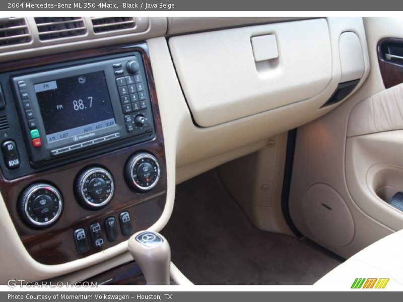 Black / Java Beige 2004 Mercedes-Benz ML 350 4Matic