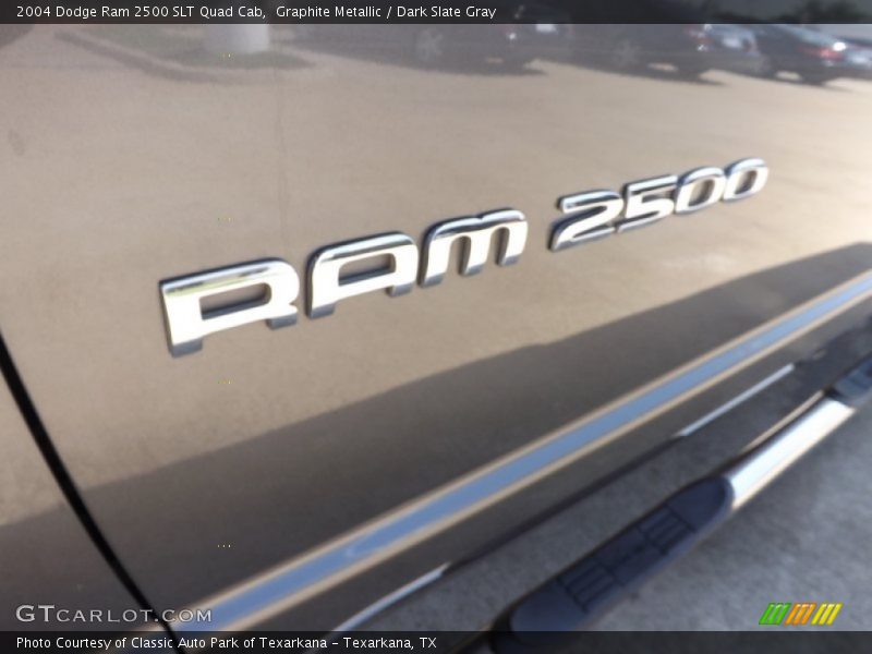Graphite Metallic / Dark Slate Gray 2004 Dodge Ram 2500 SLT Quad Cab