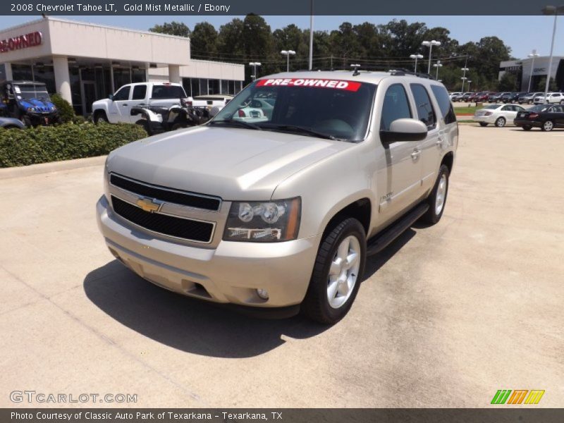 Gold Mist Metallic / Ebony 2008 Chevrolet Tahoe LT