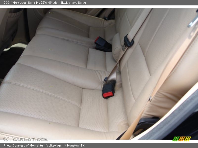 Black / Java Beige 2004 Mercedes-Benz ML 350 4Matic