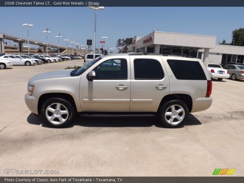 Gold Mist Metallic / Ebony 2008 Chevrolet Tahoe LT