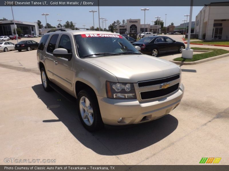 Gold Mist Metallic / Ebony 2008 Chevrolet Tahoe LT