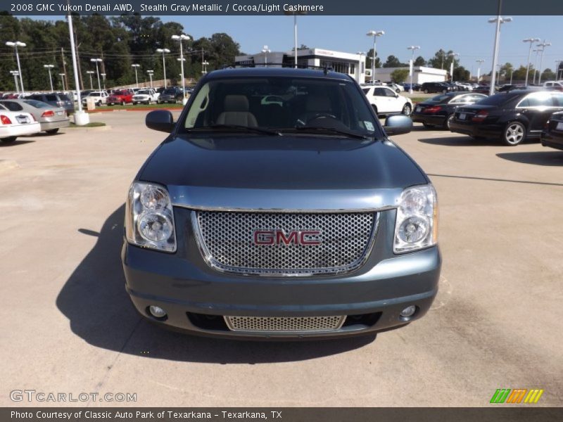 Stealth Gray Metallic / Cocoa/Light Cashmere 2008 GMC Yukon Denali AWD