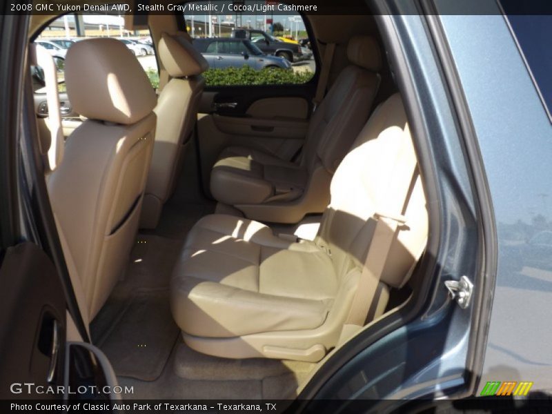 Stealth Gray Metallic / Cocoa/Light Cashmere 2008 GMC Yukon Denali AWD