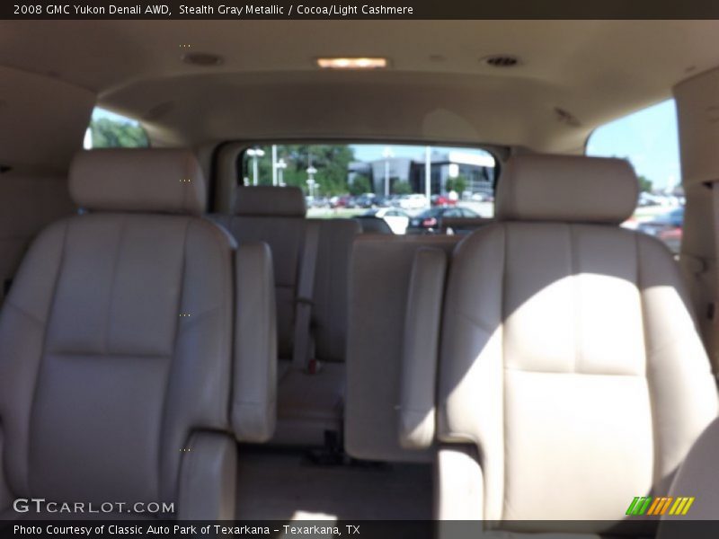 Stealth Gray Metallic / Cocoa/Light Cashmere 2008 GMC Yukon Denali AWD