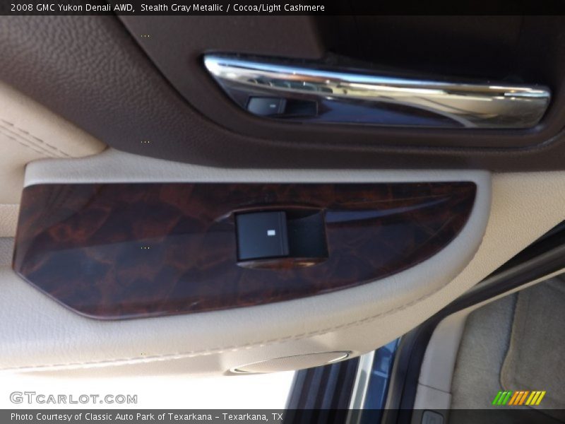 Stealth Gray Metallic / Cocoa/Light Cashmere 2008 GMC Yukon Denali AWD