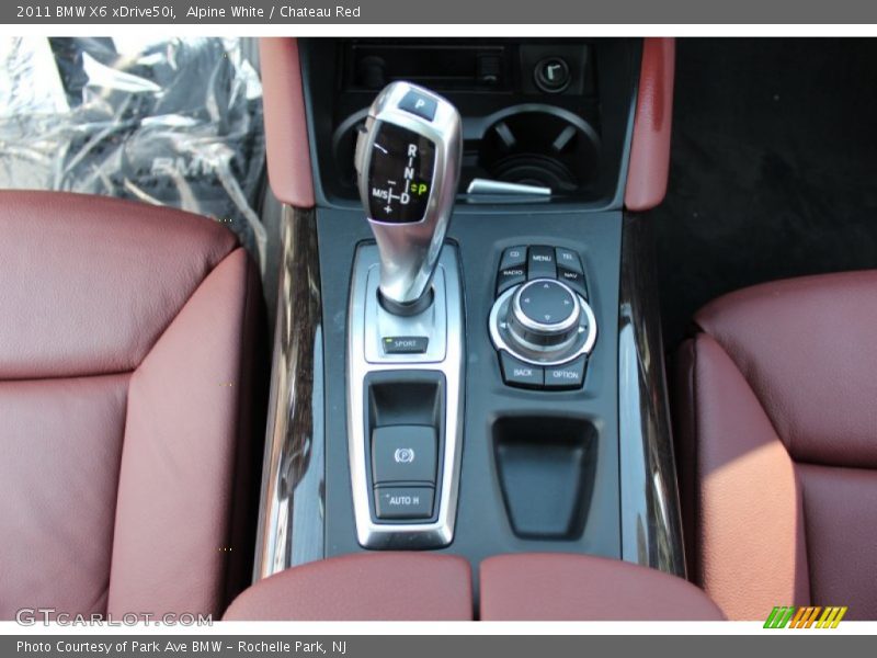 Alpine White / Chateau Red 2011 BMW X6 xDrive50i