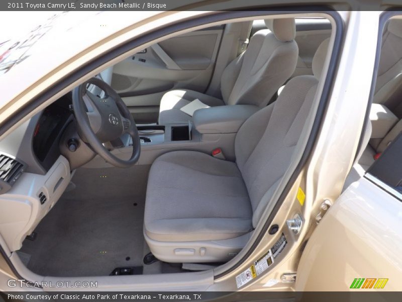 Sandy Beach Metallic / Bisque 2011 Toyota Camry LE