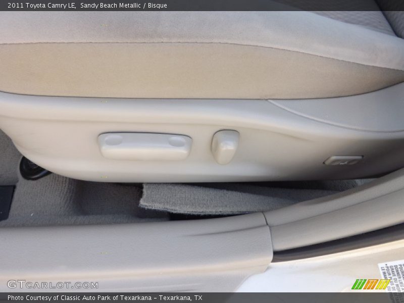 Sandy Beach Metallic / Bisque 2011 Toyota Camry LE