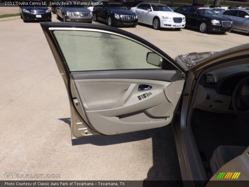 Sandy Beach Metallic / Bisque 2011 Toyota Camry LE