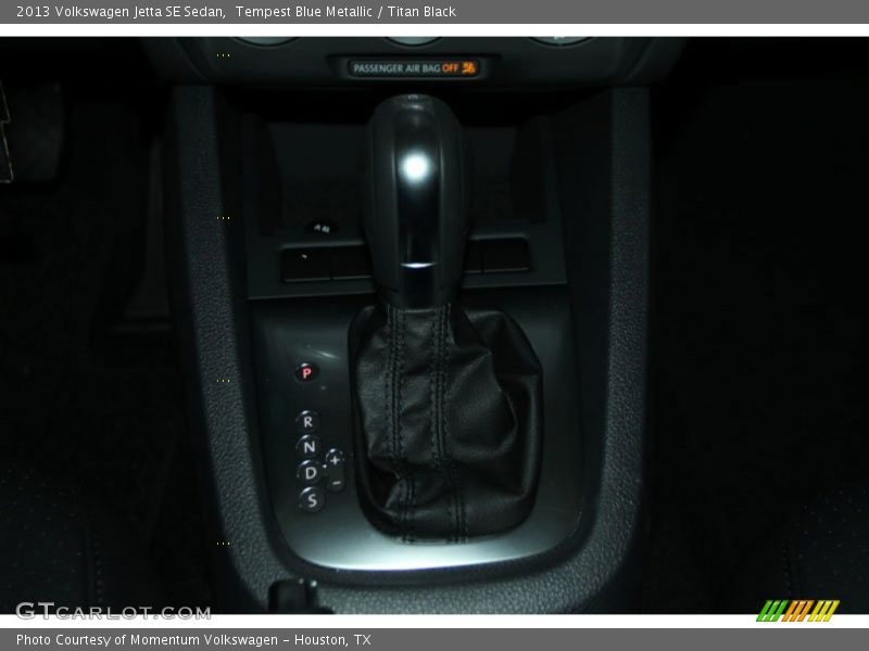 Tempest Blue Metallic / Titan Black 2013 Volkswagen Jetta SE Sedan