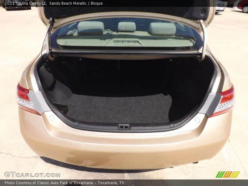 Sandy Beach Metallic / Bisque 2011 Toyota Camry LE