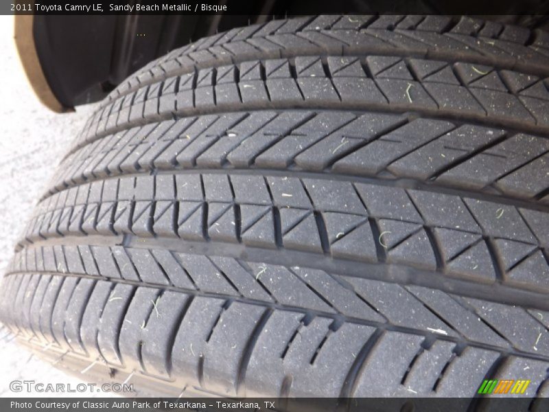 Sandy Beach Metallic / Bisque 2011 Toyota Camry LE