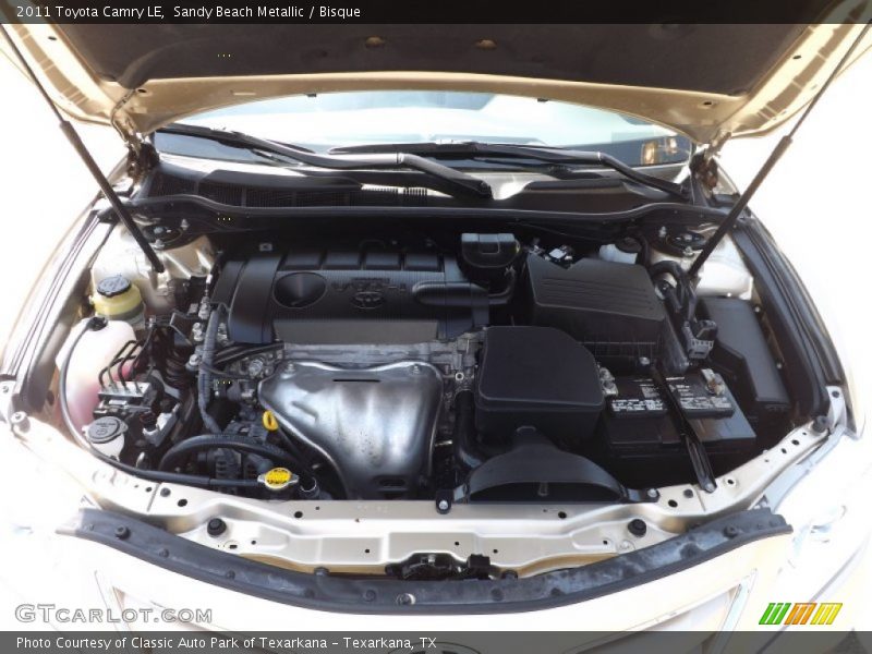 Sandy Beach Metallic / Bisque 2011 Toyota Camry LE