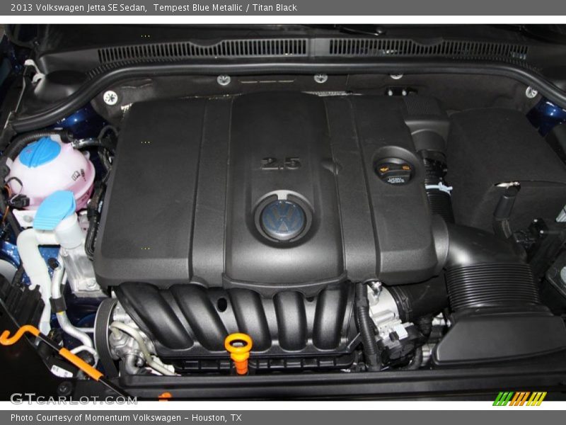 Tempest Blue Metallic / Titan Black 2013 Volkswagen Jetta SE Sedan