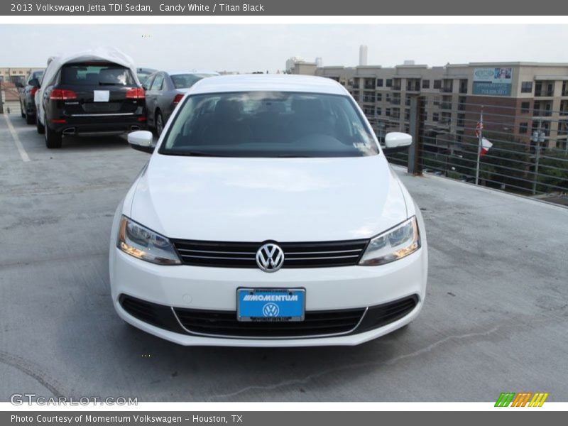 Candy White / Titan Black 2013 Volkswagen Jetta TDI Sedan