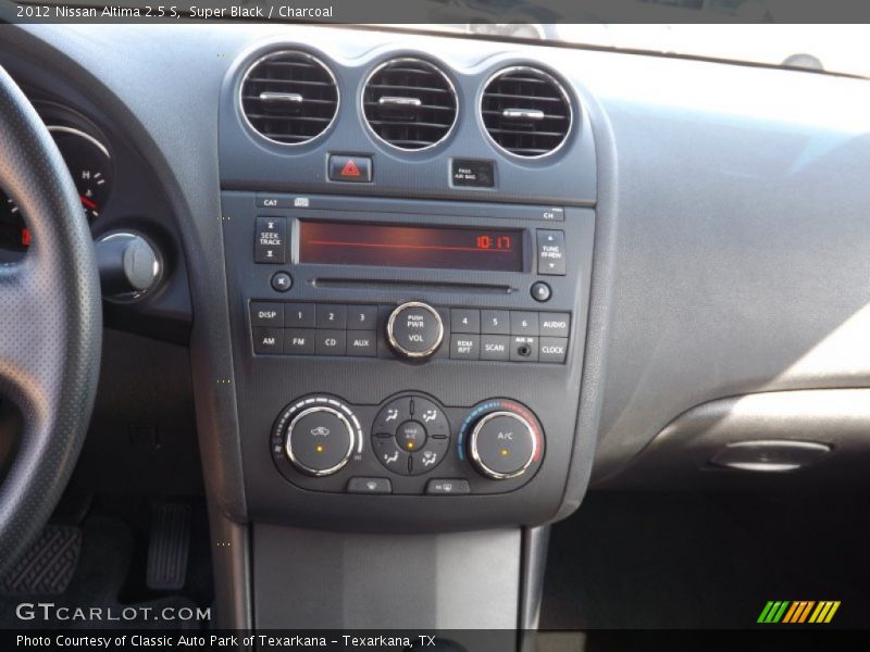 Super Black / Charcoal 2012 Nissan Altima 2.5 S