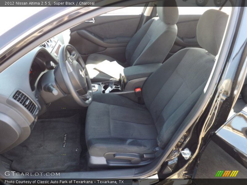 Super Black / Charcoal 2012 Nissan Altima 2.5 S