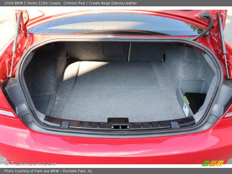 Crimson Red / Cream Beige Dakota Leather 2009 BMW 3 Series 328xi Coupe