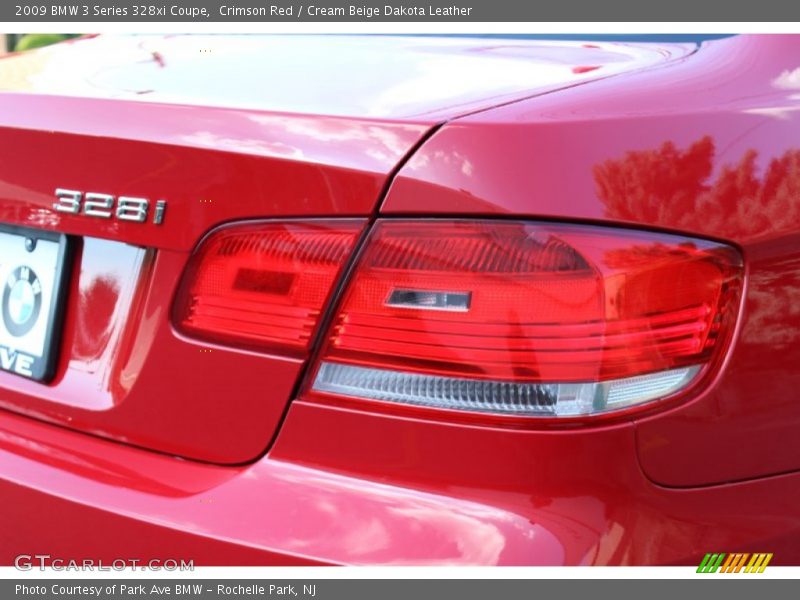 Crimson Red / Cream Beige Dakota Leather 2009 BMW 3 Series 328xi Coupe